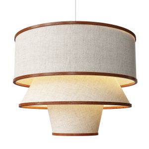 Bruna Walnut Pendant