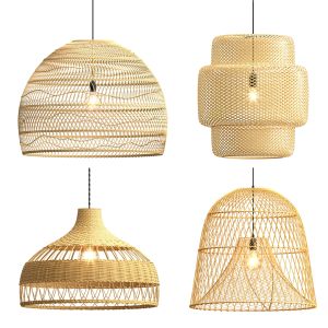 Collection Rattan Pendant Lights