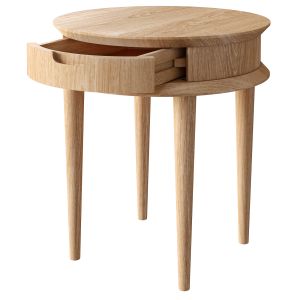 RJ Living Mia Lamp Table Oak