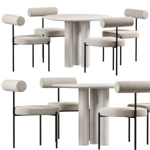 Lex Dining Chair And Table By Nohohome