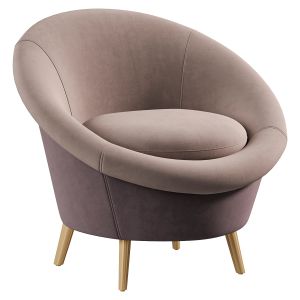 Giulia Velvet Armchair By Eichholtz