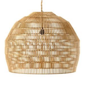 Couleur Locale Namar Roped Rattan Spherical Lamp