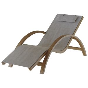 Sling Lounge Chair By Leisure Season