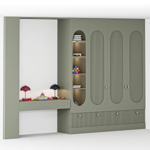 Furniture For Children Cupboard With Toys And Deco