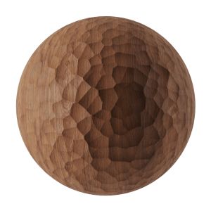 Carved Wood Material Without Displacement