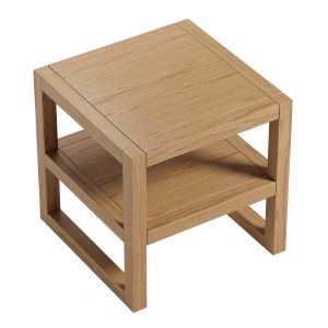 Modica Solid Wood End Table