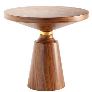 Contemporary Nicole Occasional Table In Black Lacq