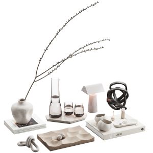 455 Decorative Set 044 Neutral Scandi Accessories