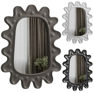 Lukas Mirror With 3 Materials