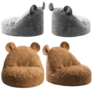 Wigiwama   Bear Beanbagchair  Velvet