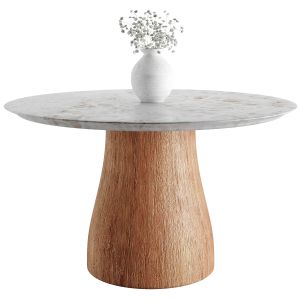 Round Onyx Table