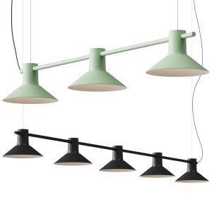 Compose Zero Compose Rails Linear Pendant Lamp