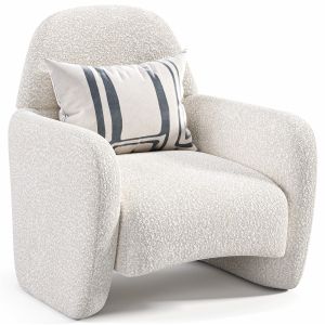 Alfie Cream Boucle Chair