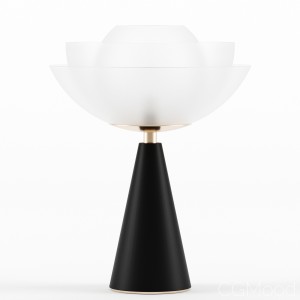 Lotus table lamp by Mason Editions