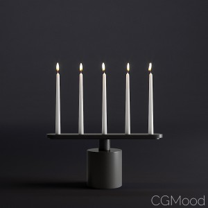 Rod candle holder by Cappellini