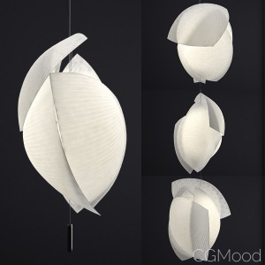 Grok Voiles paper pendant lamp