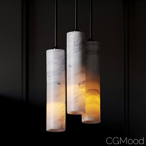 Cb2 - Volakas White Marble Pendant Light