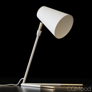 Anthropologie - Gold-dipped Task Lamp