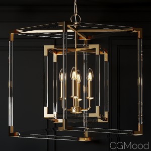 Ballard Designs Phoebe Acrylic Chandelier