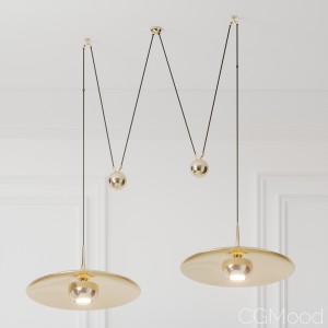 Florian Schulz Double Onos 55 Pendant Lamp With Si