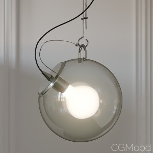 Nordic Style Wide Glass Miconos Suspension Lamp