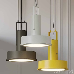 Arne Domus Led Pendant Light By Santa & Cole