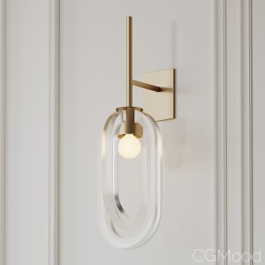 Cirrus Wall Sconce By Coil And Drift