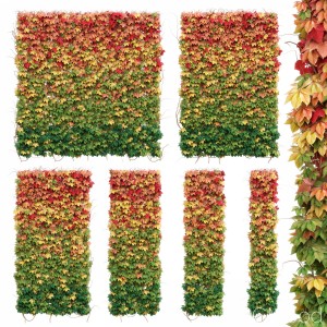 Wall Of Autumn Leaves. Set Of 6 Models