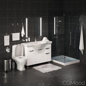 Set Accessories For Bathroom