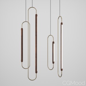 Link Vertical Pendant By Hollis+morris