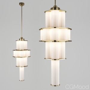 Bauer Chandelier 02 By Roll & Hill