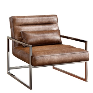 Michael Weiss Delancy Loft Masculine Brown Leather