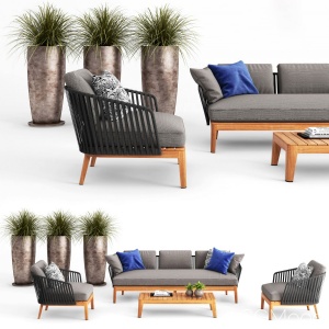 Tribu Mood Sofa And Club Chair