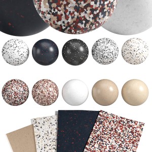 10-in-1 Terrazzo Linoleum Material Pack 1