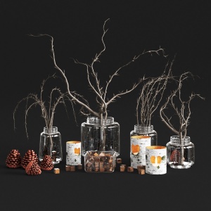 Rustic Vase Set