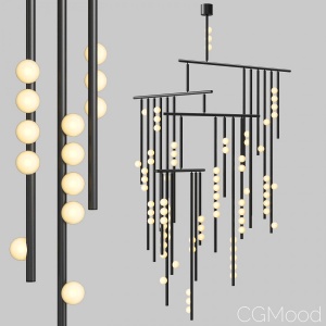 Lindsey Adelman - Drop System Chandelier