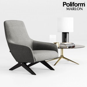 Poliform Marlon Armchair Set