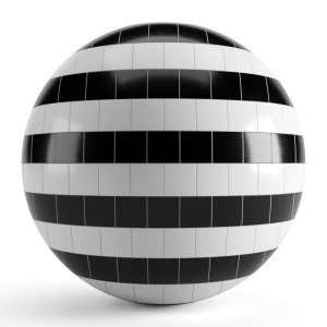 Black White Tiles 003