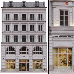 Paris Building Facade