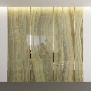 Onice Green Wall Panel