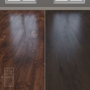 Parquet Oak 2 Colors Herringbone Chevron  Linear