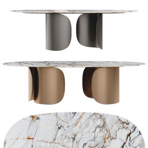 Opera Oscar Ovale Dining Table