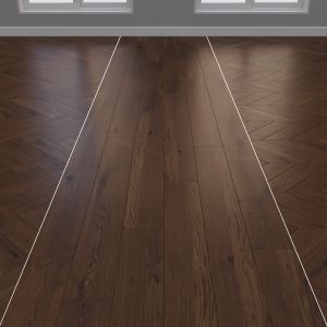 Parquet Oak Herringbone Chevron Linear