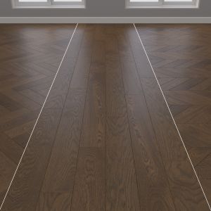 Parquet Oak Herringbone Chevron Linear