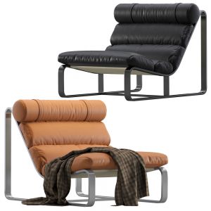 Coco Republic Bryson Leather Occasional Chair