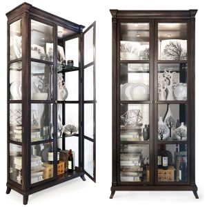 Cabinet,  Showcase By Quinn Hickory White