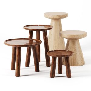 Side Tables Set By Exteta