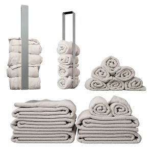 Blomus Towel Set With Holder