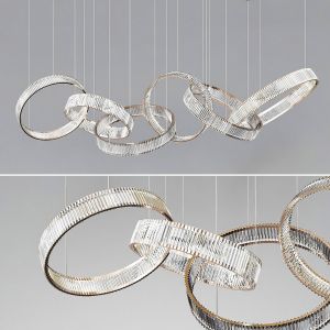 Crystal Ring Chandelier