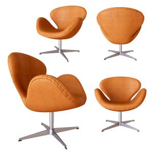 Swan Chair Fritz Hansen Nubuck Leather